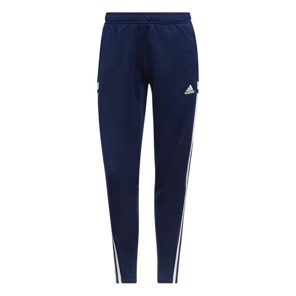 Adidas Womens/Ladies Con22 3 Stripes Slim Tracksuit Bottoms / Navy Blue
